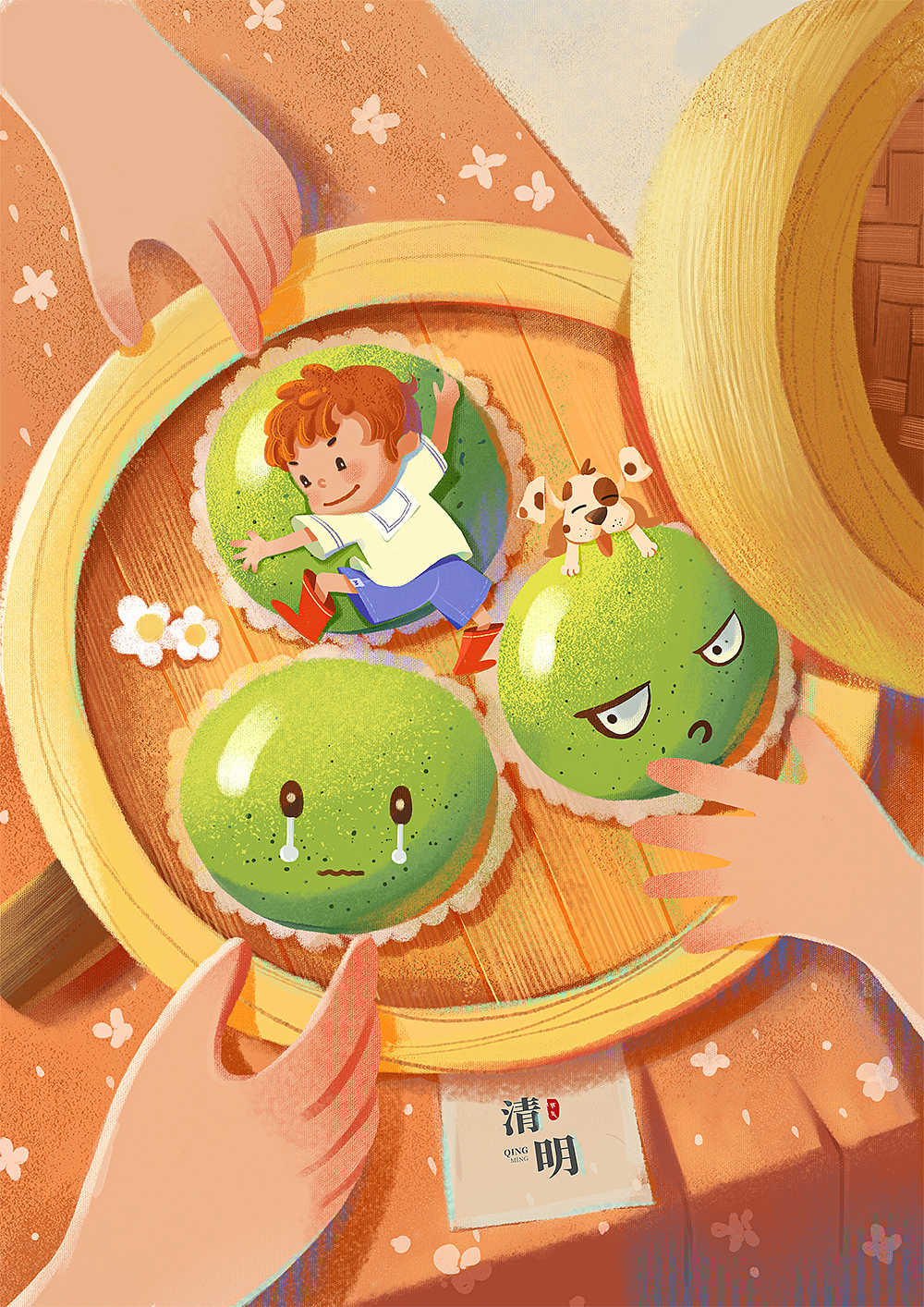 端午节主题插画（图ZMjQ3MjQ0MTA0） - 创作习作 - 站酷设计师Fly小天原创素材 - 站酷ZCOOL