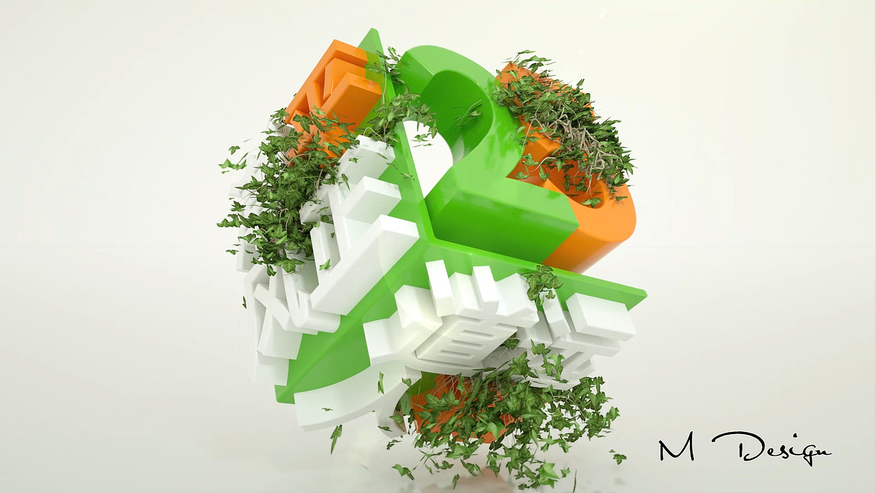 logo演绎植物生长飘散动画（图ZMjc5NzcxNjE2） - 动画/影视 - 站酷设计师Ding009原创素材 - 站酷ZCOOL