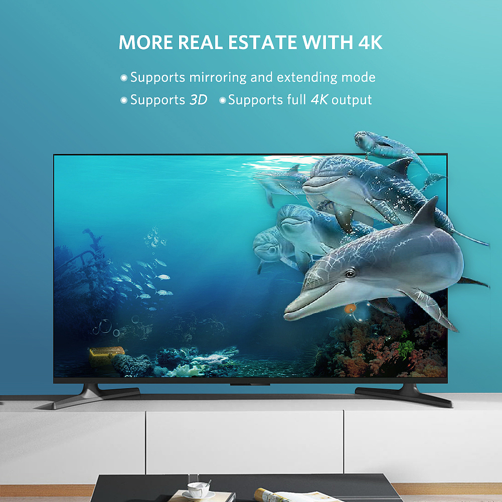 3 in 1 USB-C 转换器