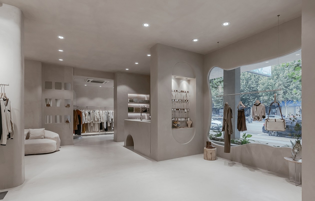 张艺设计：服装店实景案例分享（图ZMjc1MTI5NjEy） - 商业空间设计 - 站酷设计师张艺设计原创素材 - 站酷ZCOOL