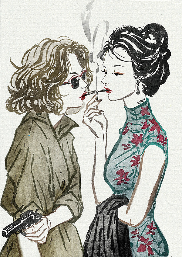 很好看的插画,梁世恩|插画|艺术插画|润木艺术_原创作品-站酷zcool