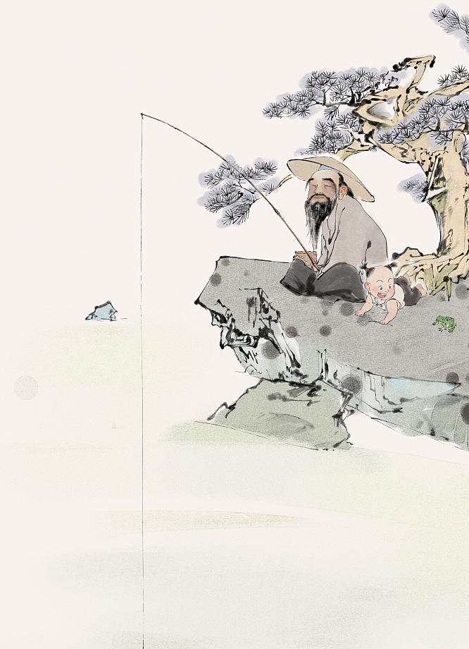 原创中国风绘本（图ZMjU1NzExMjUy） - 商业插画 - 站酷设计师画画的蛮蛮原创素材 - 站酷ZCOOL