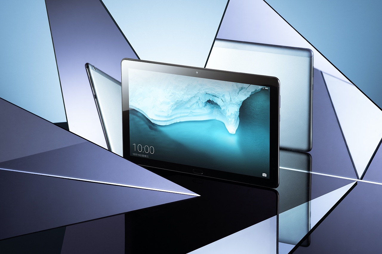 荣耀平板5冰川蓝苍穹灰