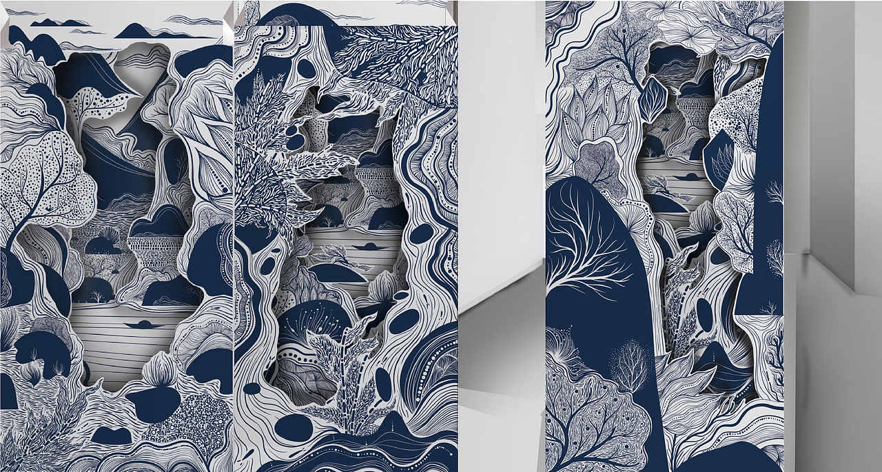 《永声永色》概念书籍设计