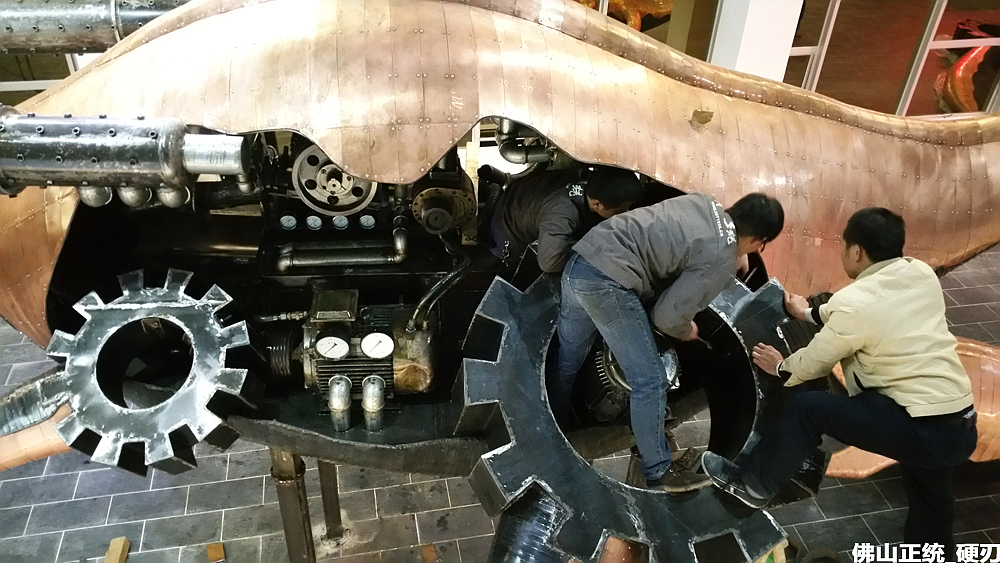 硬刃——《蛇颈龙母子》（图ZMjc0MDM1Njg=） - 工艺品设计 - 站酷设计师bingezai原创素材 - 站酷ZCOOL