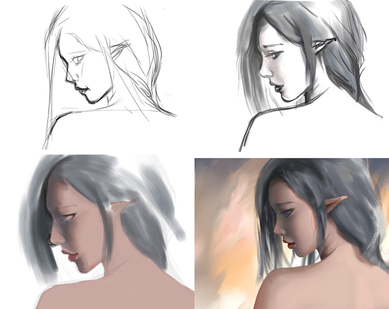 板绘临摹鬼刀海琴烟