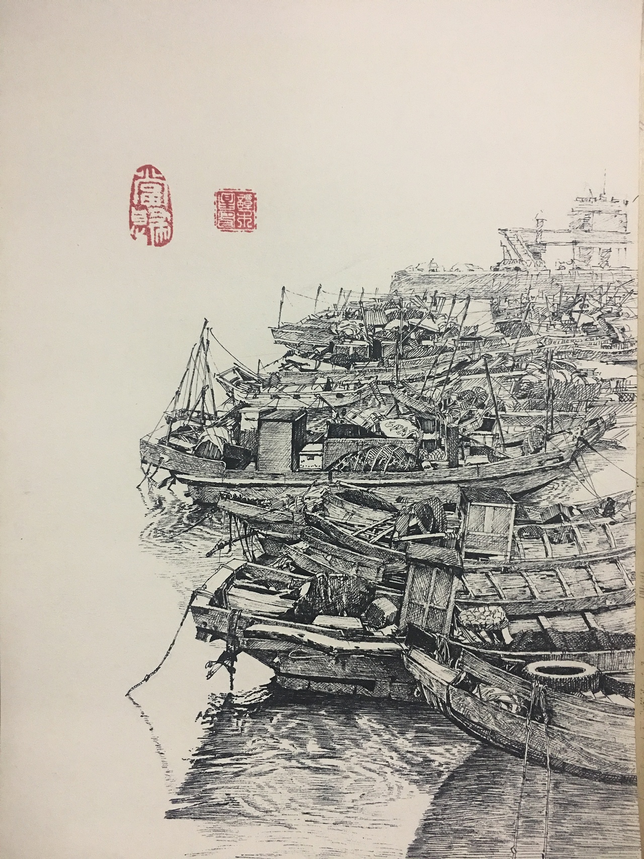钢笔画（图ZMTc4OTM3ODky） - 艺术插画 - 站酷设计师谭木星一一原创素材 - 站酷ZCOOL