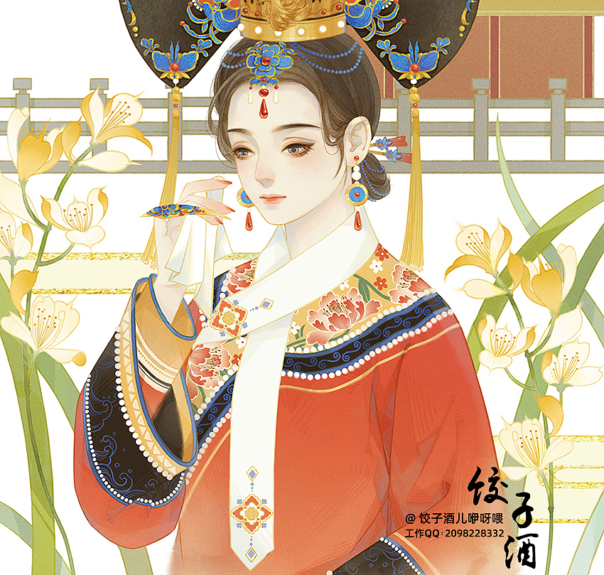 拭泪（图ZMTg1NDI2ODA4） - 商业插画 - 站酷设计师饺子酒儿原创素材 - 站酷ZCOOL