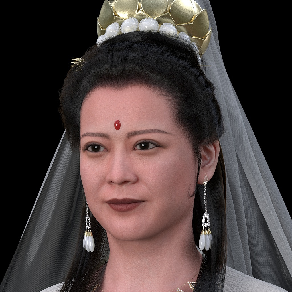 西游记观音菩萨左大玢