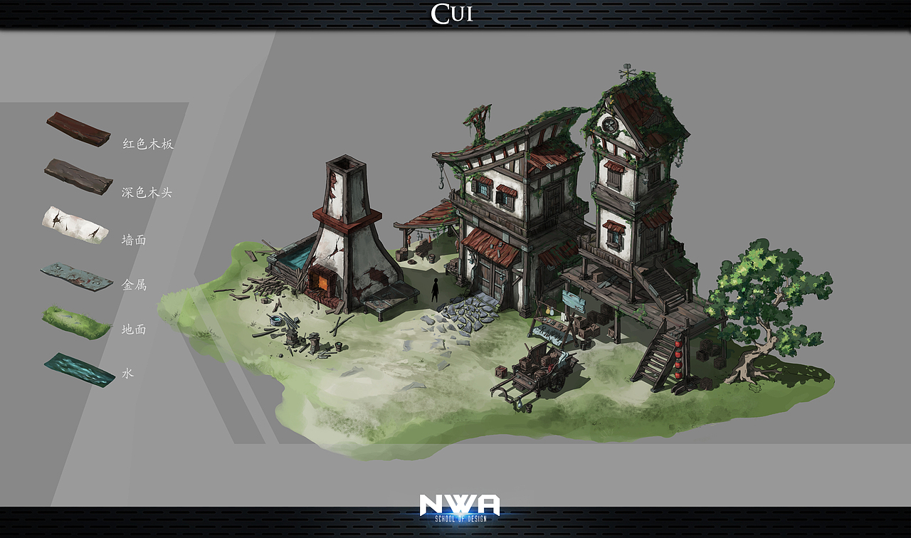 NWA第六期游戏场景班学员作品