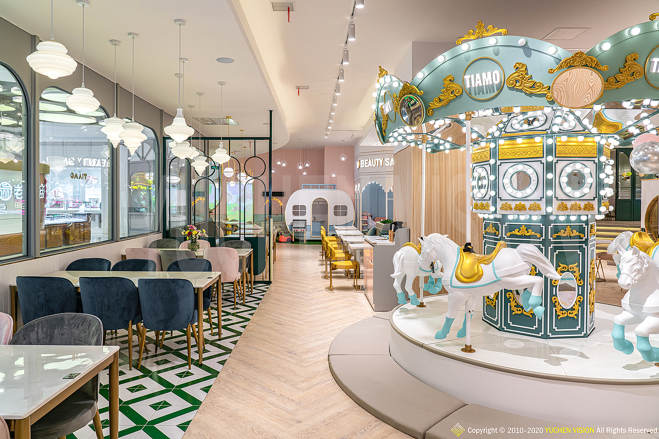 羽尘建筑摄影丨TIAMO亲子餐厅