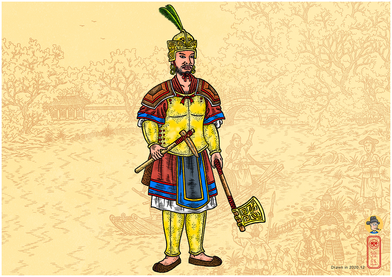 甲胄绘本图鉴——商周时期（图ZMzgwMjE3NTgw） - 绘画 - 站酷设计师疣猪米亚原创素材 - 站酷ZCOOL