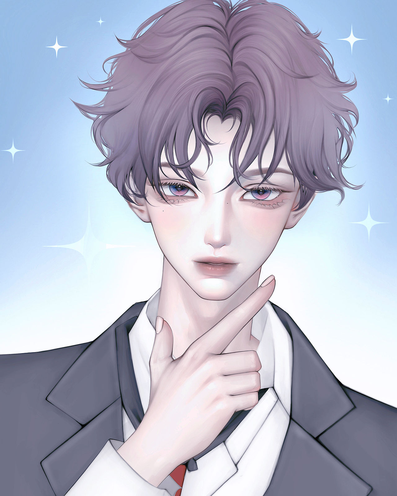 同人插画祁煜（图ZMzY2MTkzNjY0） - 创作习作 - 站酷设计师虾虾_zi原创素材 - 站酷ZCOOL