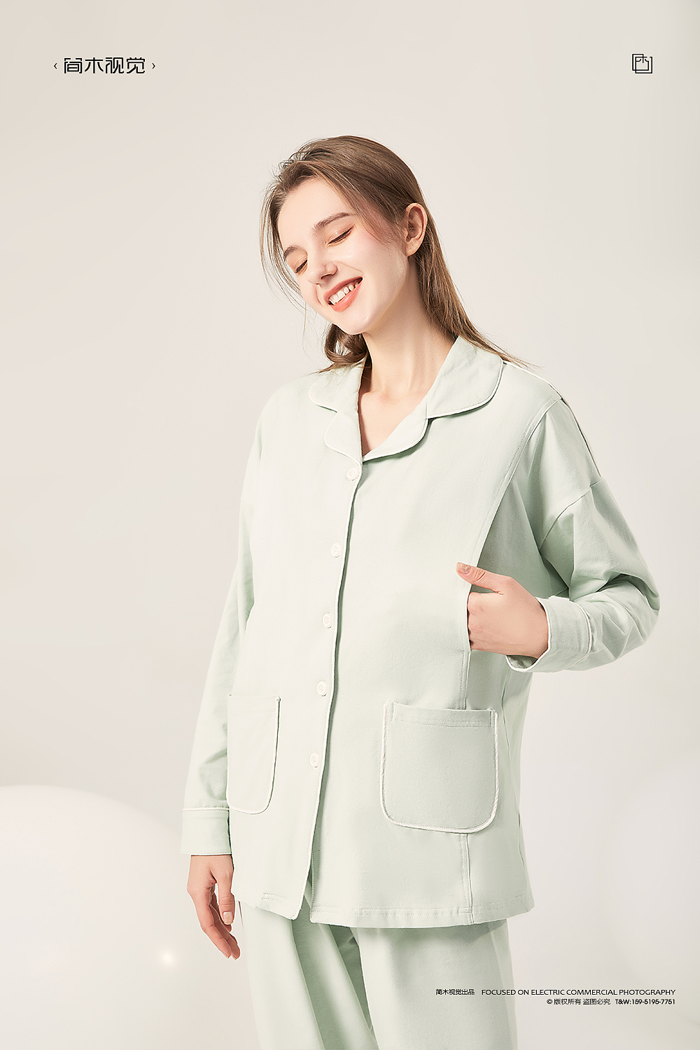 月子服摄影丨简木视觉 × 孕妇内衣家居服睡衣 人像拍摄