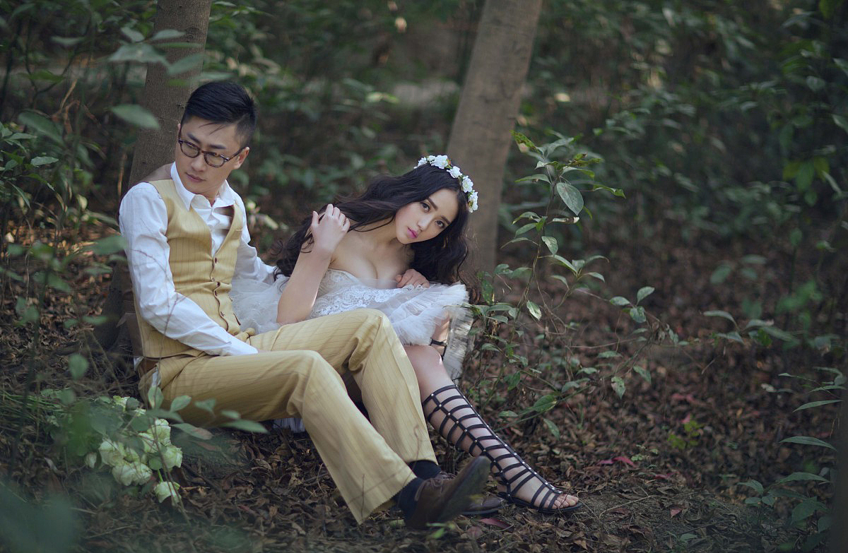 【花生糖摄影】Mr.余海&Ms.张洁（图ZNzMyMTQ4MTI=） - 人像摄影 - 站酷设计师花生糖婚纱摄影原创素材 - 站酷ZCOOL
