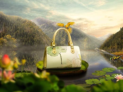 练习-女包场景合成