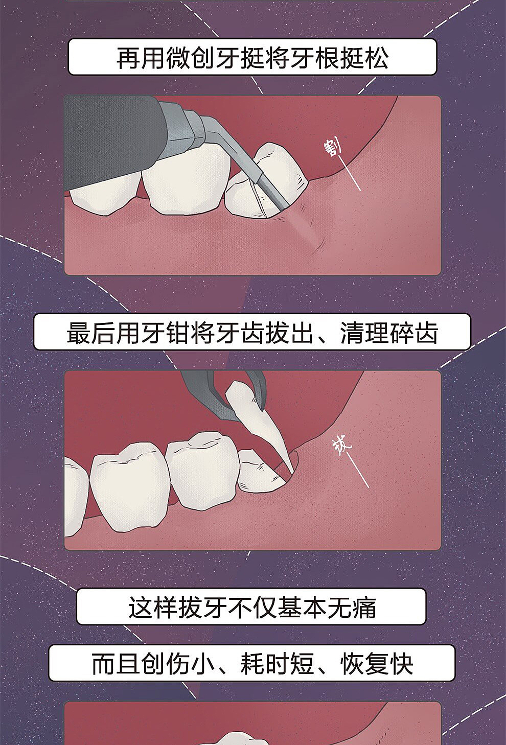 27、《腾讯医典：古代拔牙有多疯狂》条漫（2021.8.3）（图ZMjY3NDAwMTcy） - 中/长篇漫画 - 站酷设计师桃心猪鼻原创素材 - 站酷ZCOOL