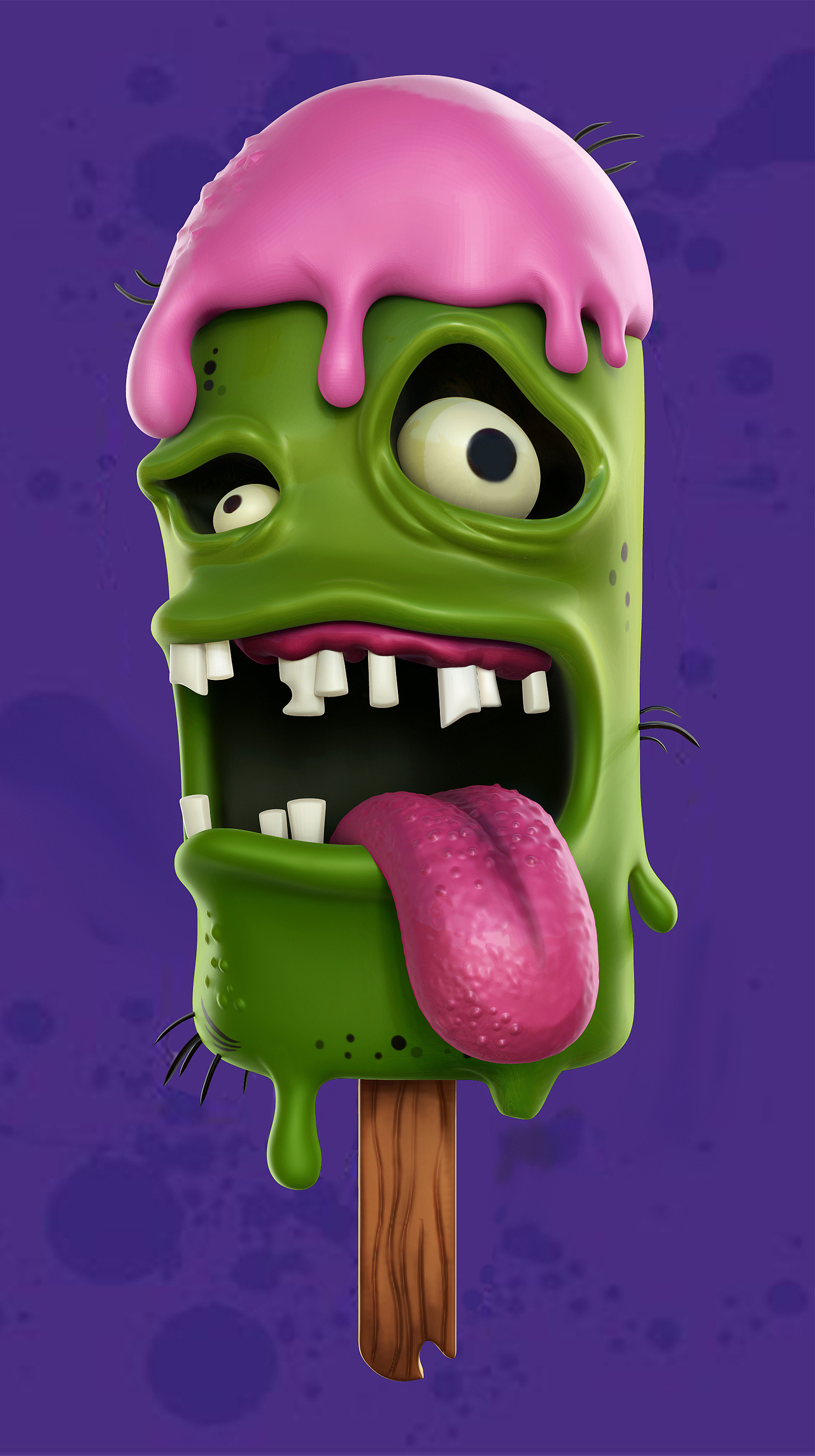 马里奥模型,某品牌玩偶模型,雪糕模型