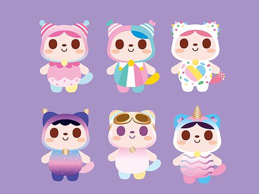 梦幻系列公仔设计