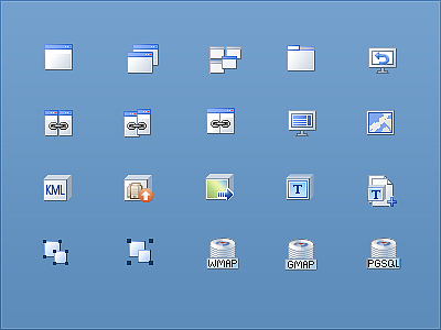 SuperMap 桌面系列产品logo及icon设计