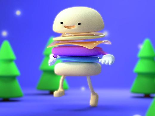 c4d 角色动画练习