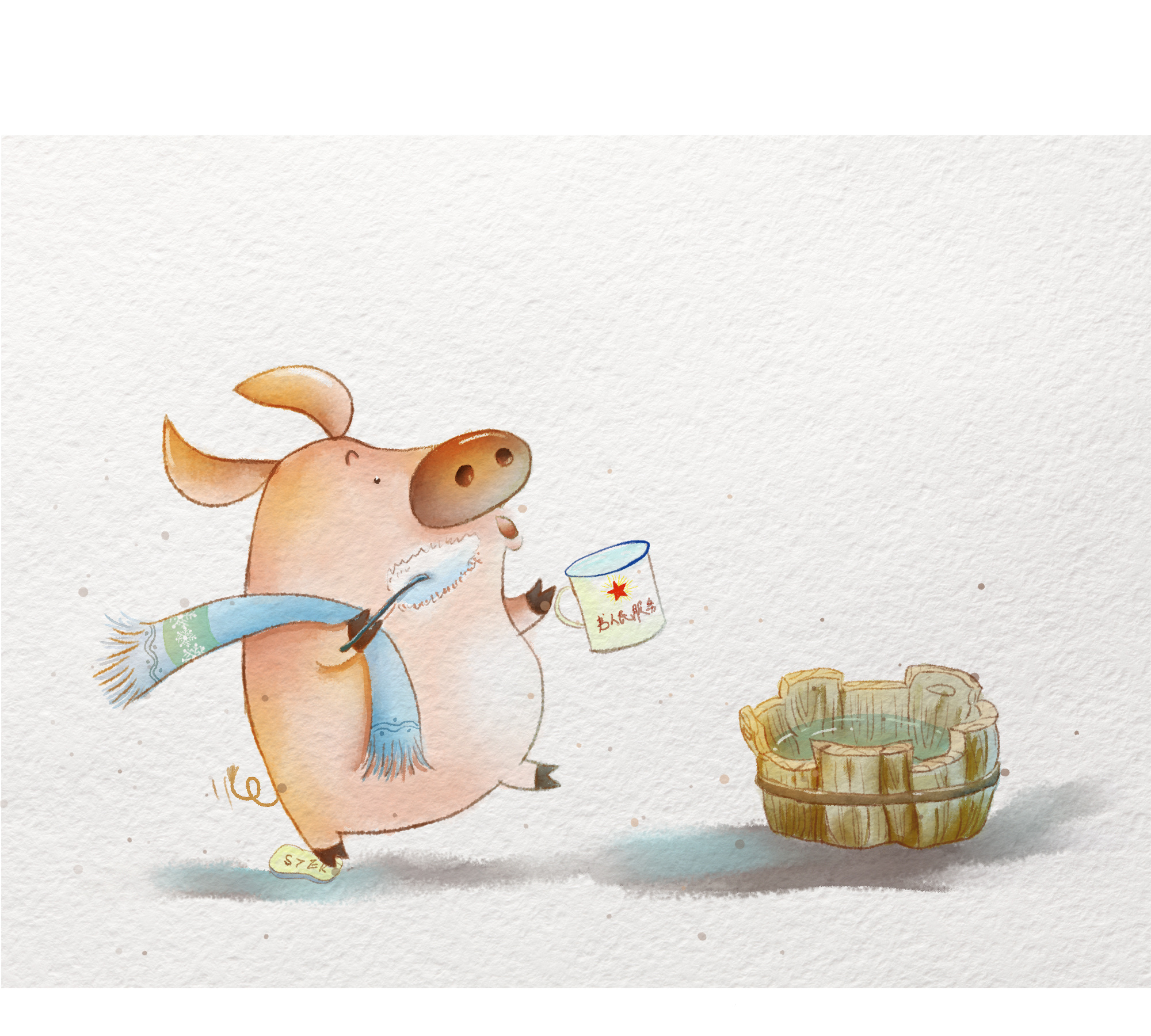 儿童插画|插画|儿童插画|爱吃小鱼干的猫仔 - 原创作品 - 站酷 (zcool