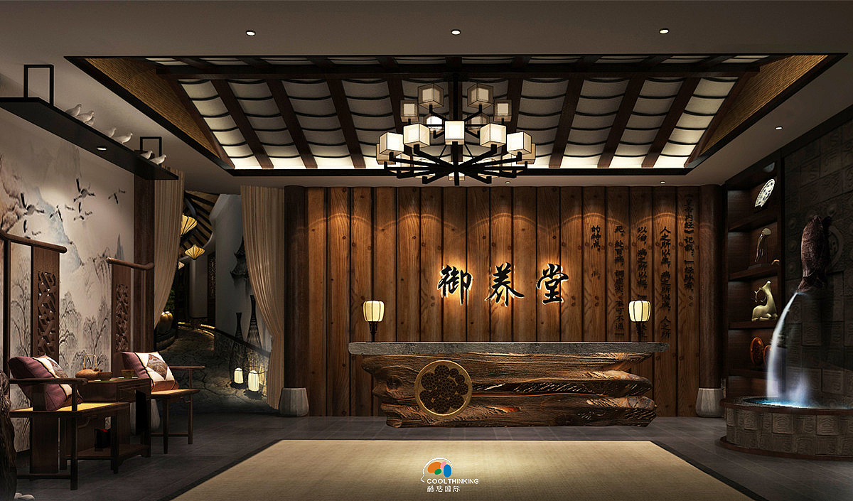 深圳中医馆设计 深圳中医馆装修 深圳中医院设计公司（图ZMjQ4NTU1NjY0） - 商业空间设计 - 站酷设计师医疗美容设计装修原创素材 - 站酷ZCOOL