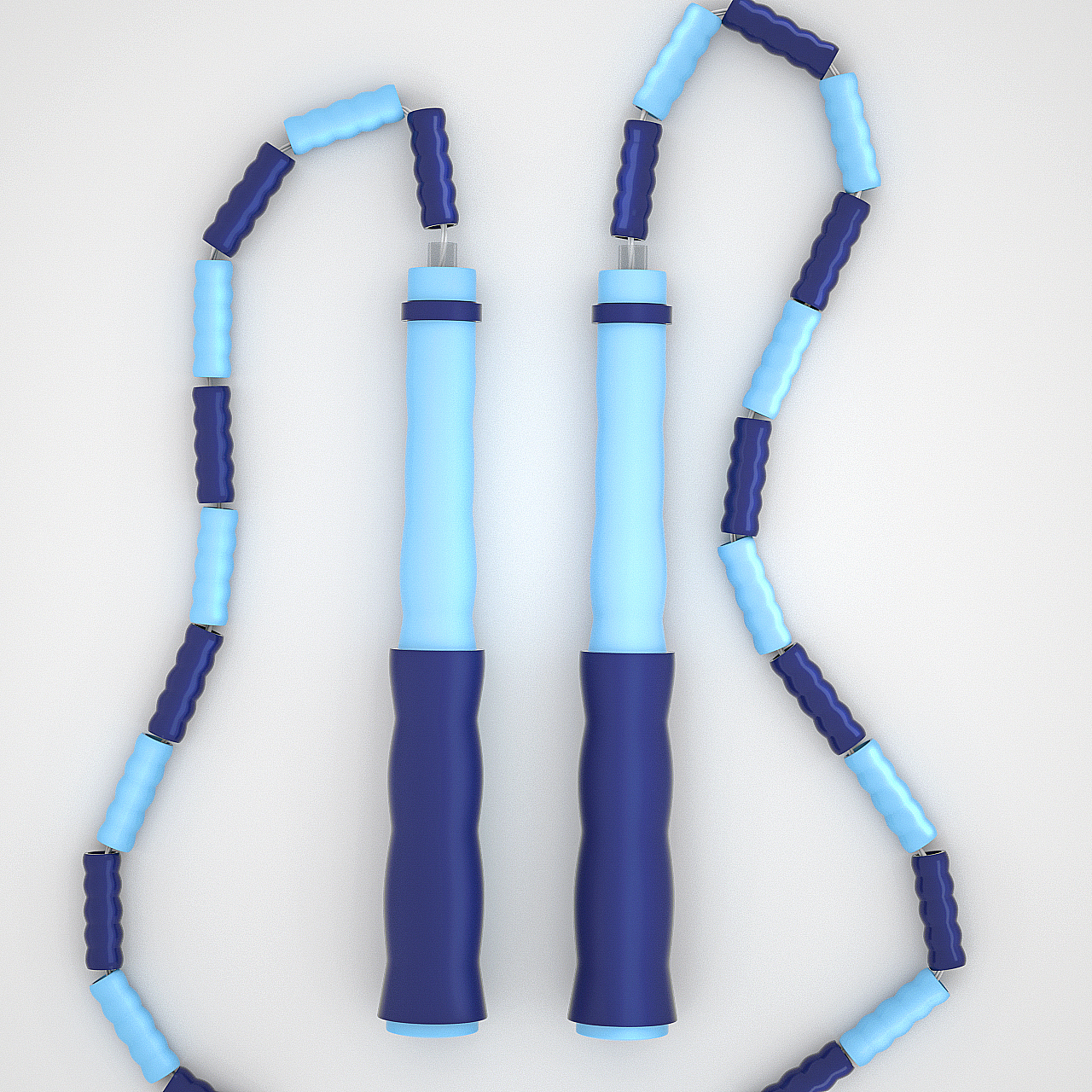 跳绳/绳子/健身用品/主图/c4d/oc/建模|三维|产品|q皮怪_原创作品-站