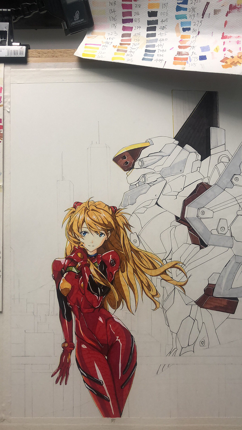 灌篮高手+EVA明日香