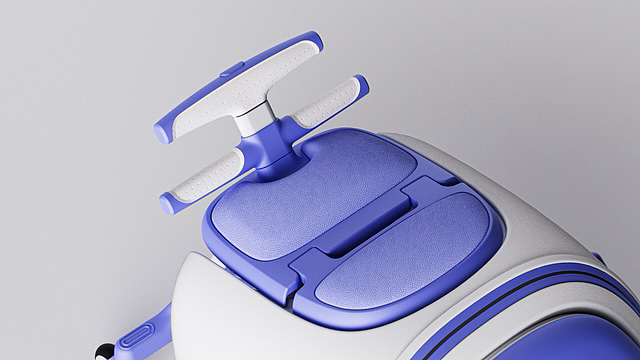 哈士奇设计作品 — 多功能旅行箱