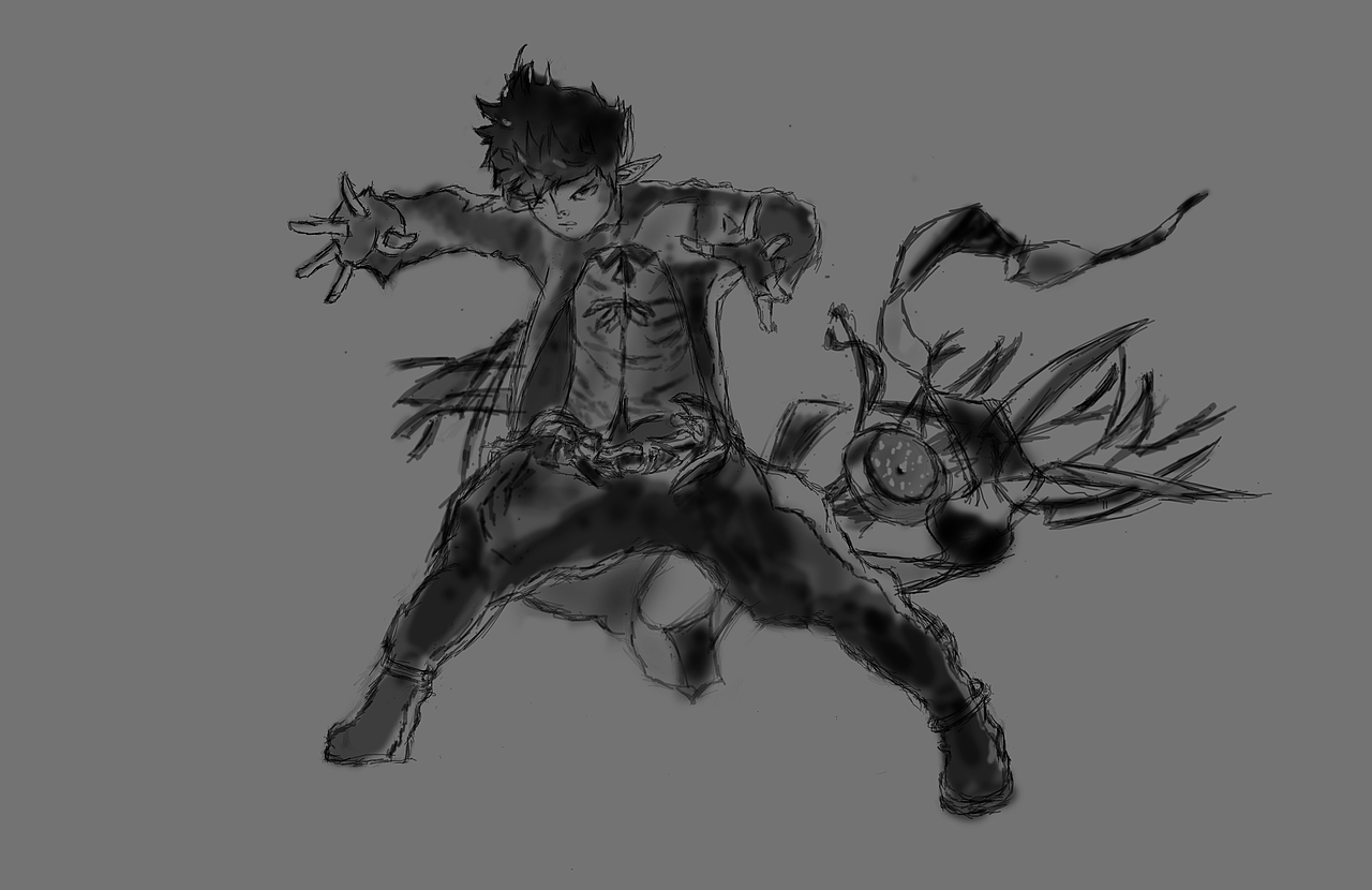 魔皇手繪（圖ZMzE4MTI3OTI=） - 游戲原畫 - 站酷設(shè)計師阿憨JJ原創(chuàng)素材 - 站酷ZCOOL