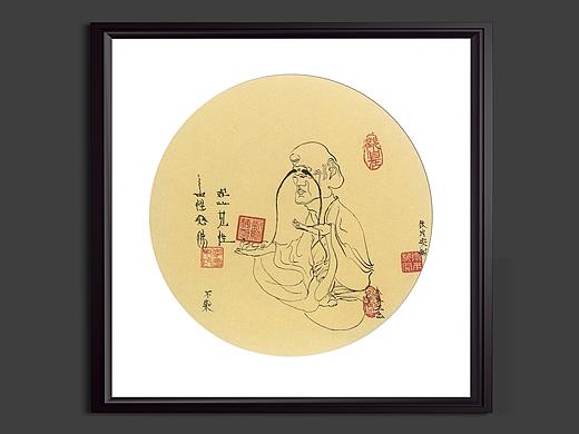 小和尚（个人主页-ZNDQxNDczMjg=） - 绘画 - 站酷设计师爱吃牛肉的羊原创素材 - 站酷ZCOOL