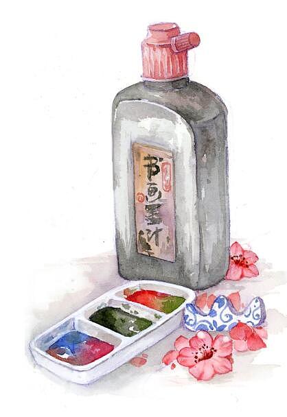 古风素材（图ZMTQ3ODAwMTA0） - 商业插画 - 站酷设计师鸿飛插画原创素材 - 站酷ZCOOL