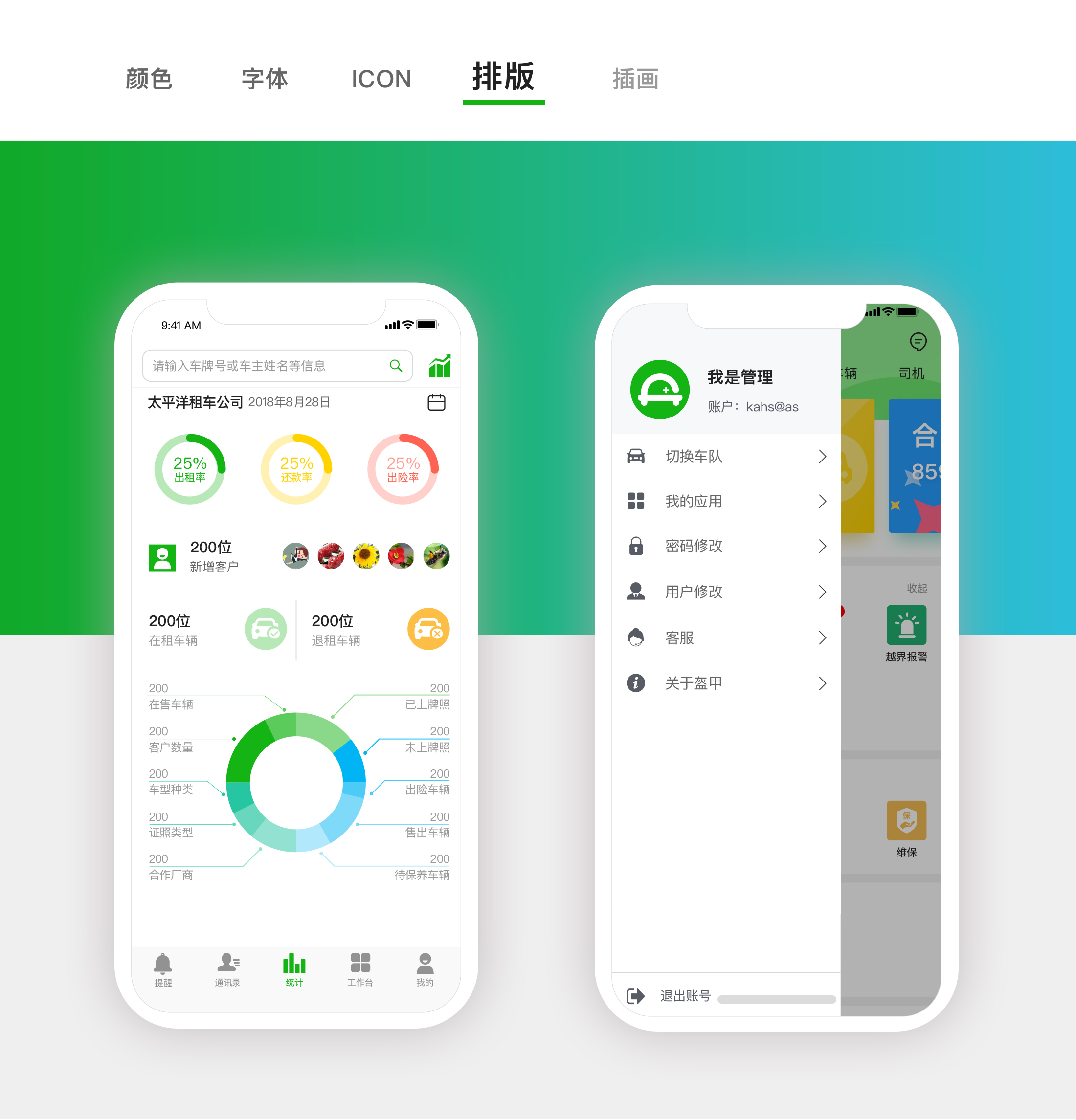 移动端app后台数据