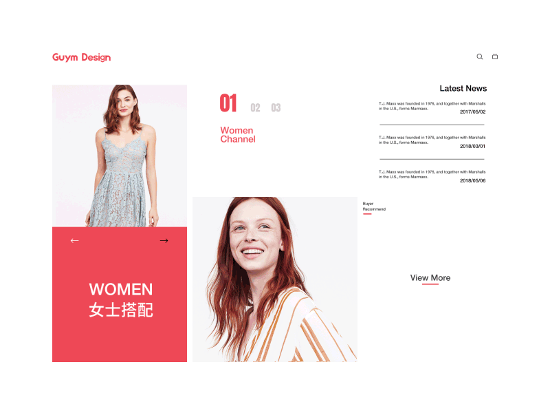 GUYM快时尚女装品牌VI设计（图ZMTI2NjQwNTg0） - 品牌 - 站酷设计师AwsomeLee原创素材 - 站酷ZCOOL