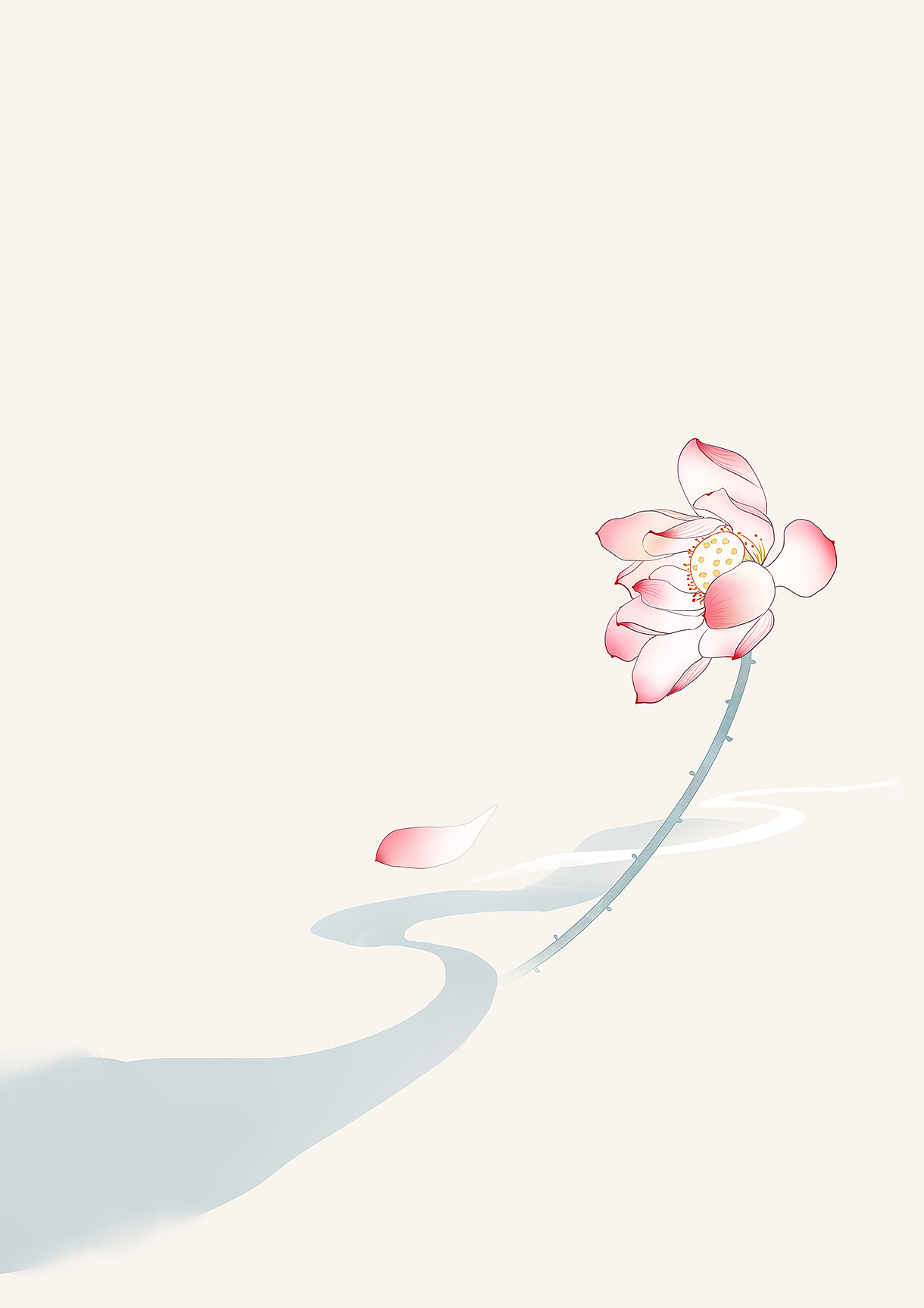 禅客来问念佛理,我说此问从何起|插画|商业插画|点意 - 原创作品