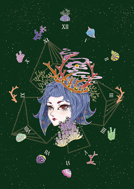 【毕设】海之塚(原创*海洋生物系列插画)