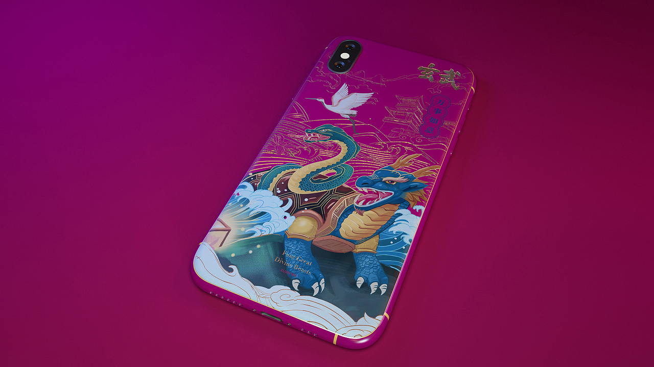 四大神兽文创设计（图ZMTk5NjEzODI4） - 包装 - 站酷设计师洛成luo原创素材 - 站酷ZCOOL