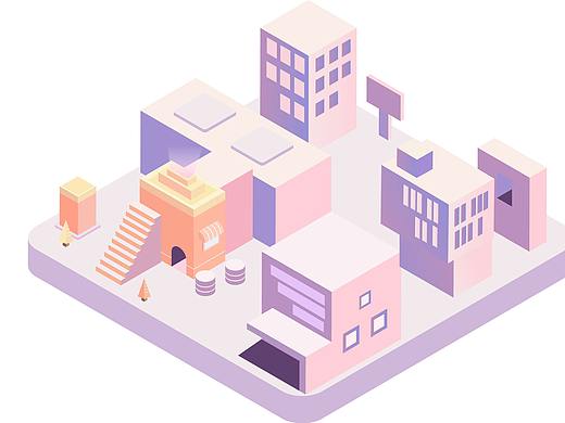 2.5D 插画（个人主页-ZMzI5OTM0MTY=） - 其他UI - 站酷设计师lehom03原创素材 - 站酷ZCOOL