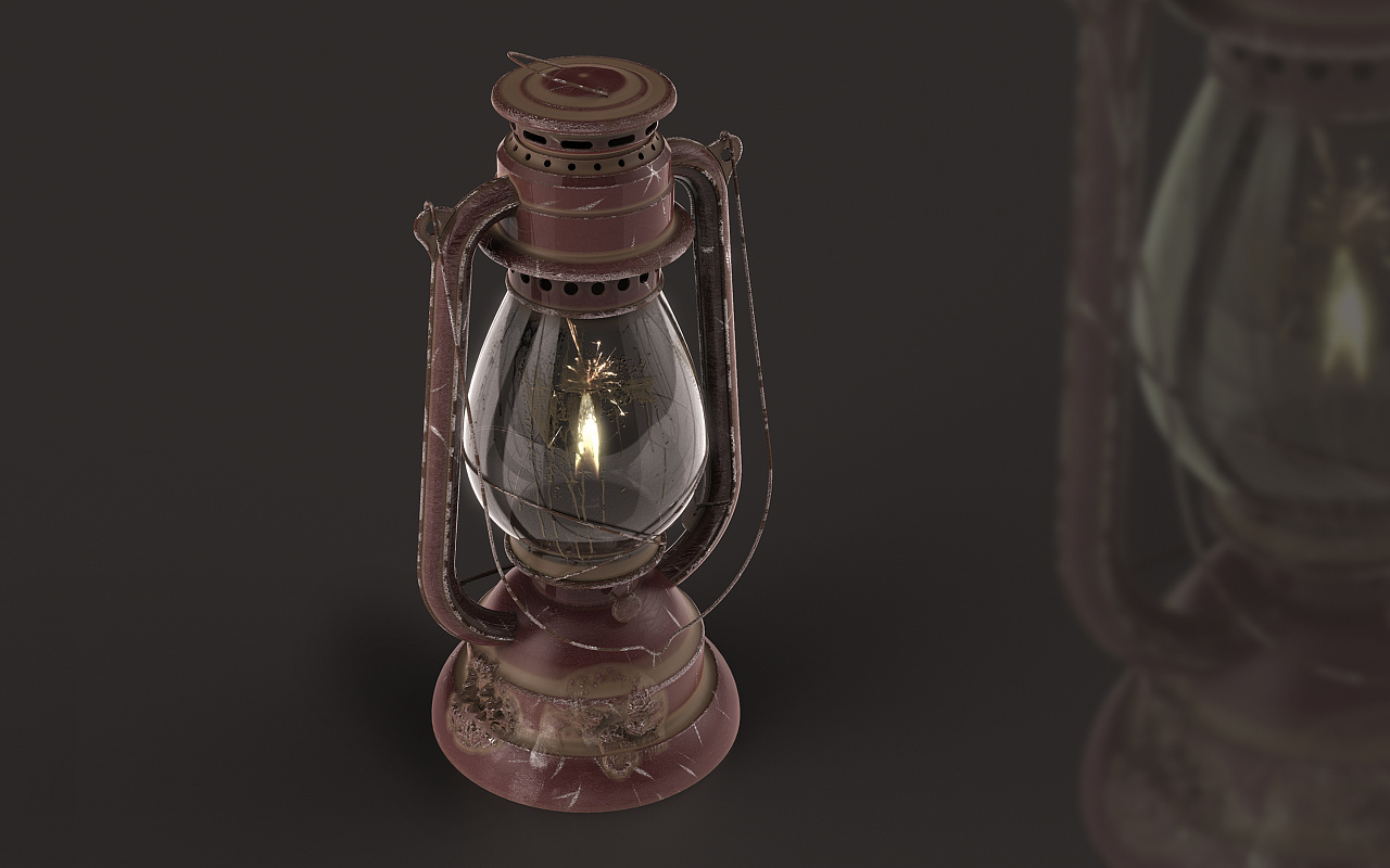 煤油灯练习|工业/产品|生活用品|萝卜爱上白菜 - 原创作品 - 站酷