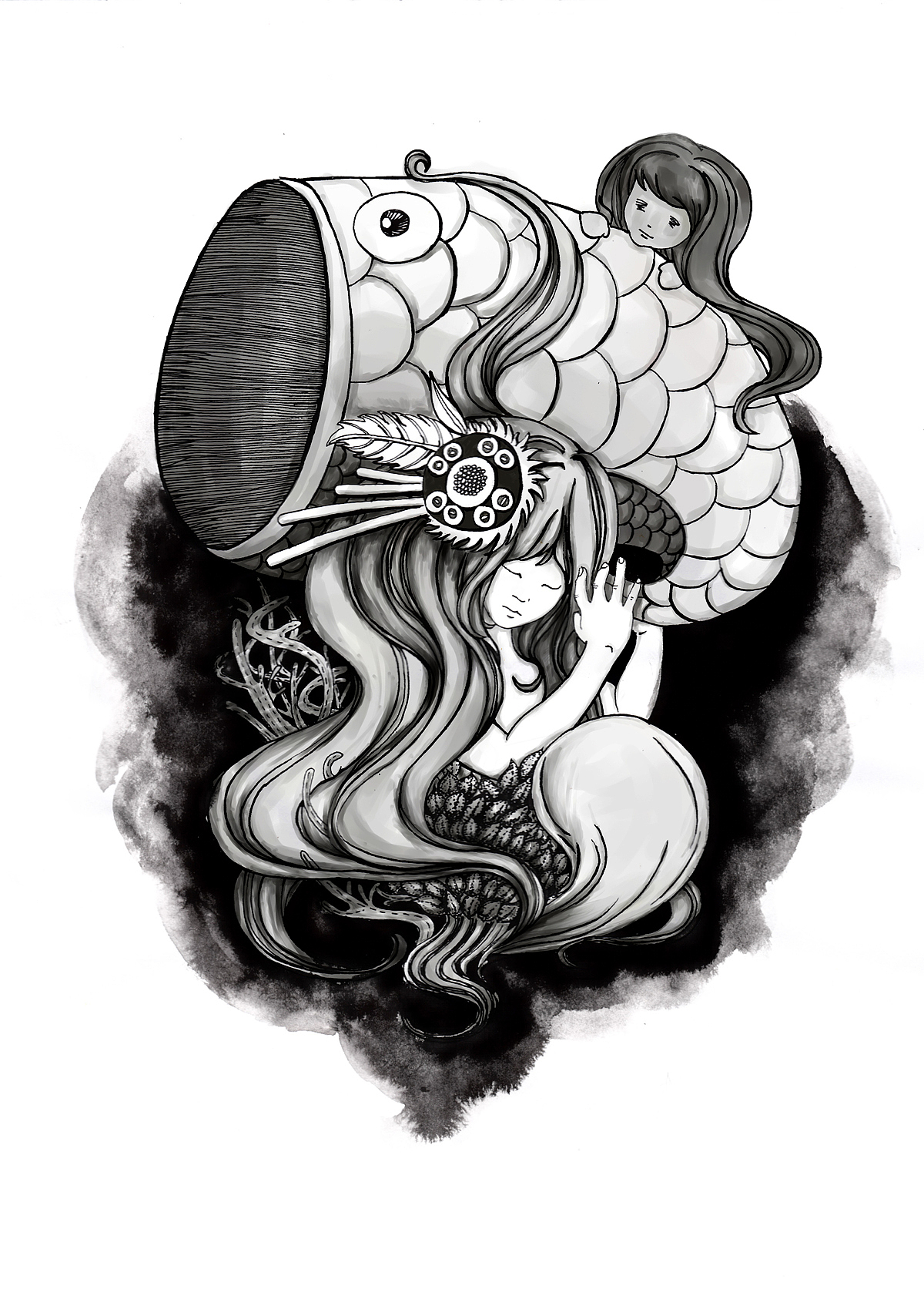 以前画的些许插画（图ZMTI3NDkyMzI=） - 艺术插画 - 站酷设计师凯特超人原创素材 - 站酷ZCOOL