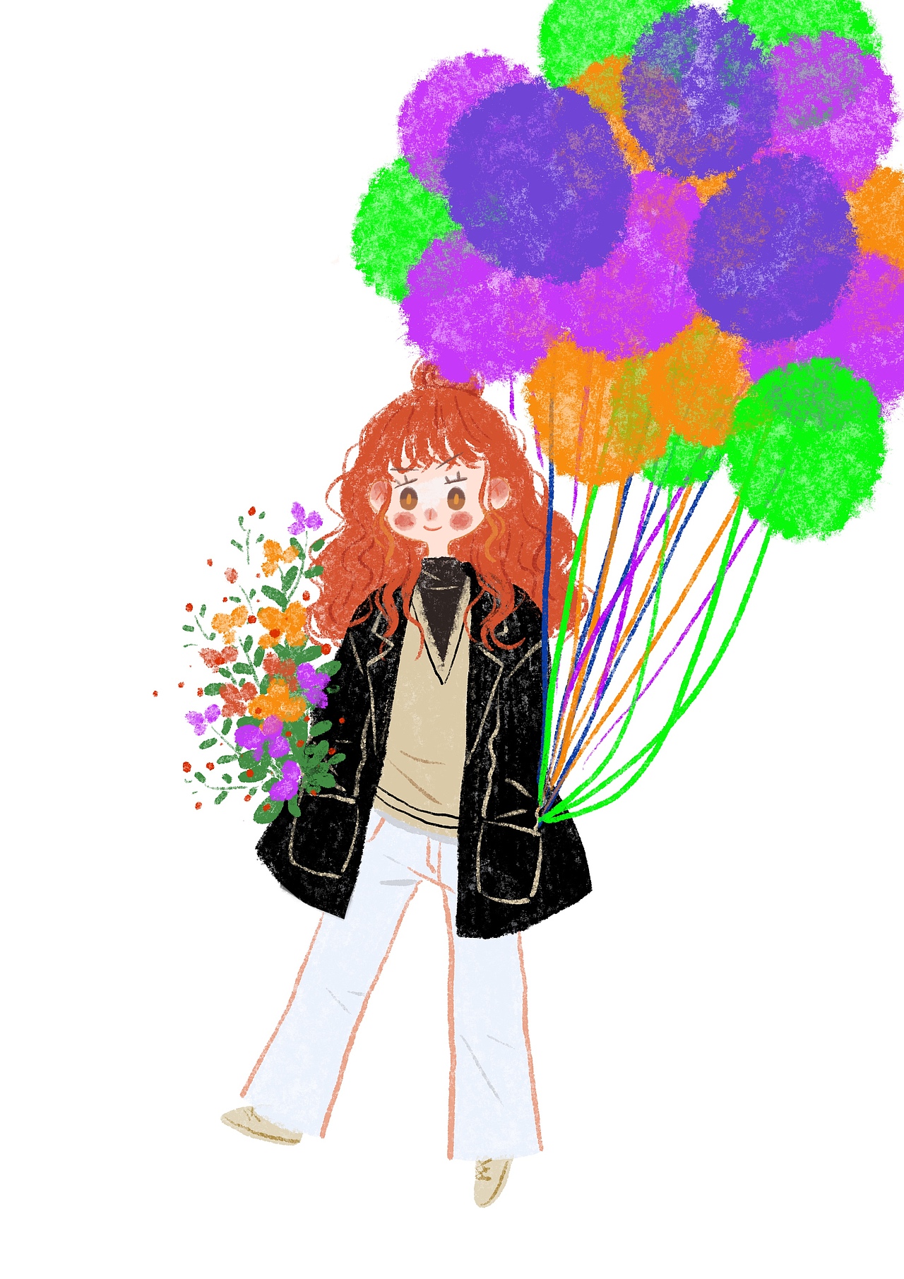 气球呀（图ZMTkyMjM0NzA0） - 创作习作 - 站酷设计师萝卜三原创素材 - 站酷ZCOOL