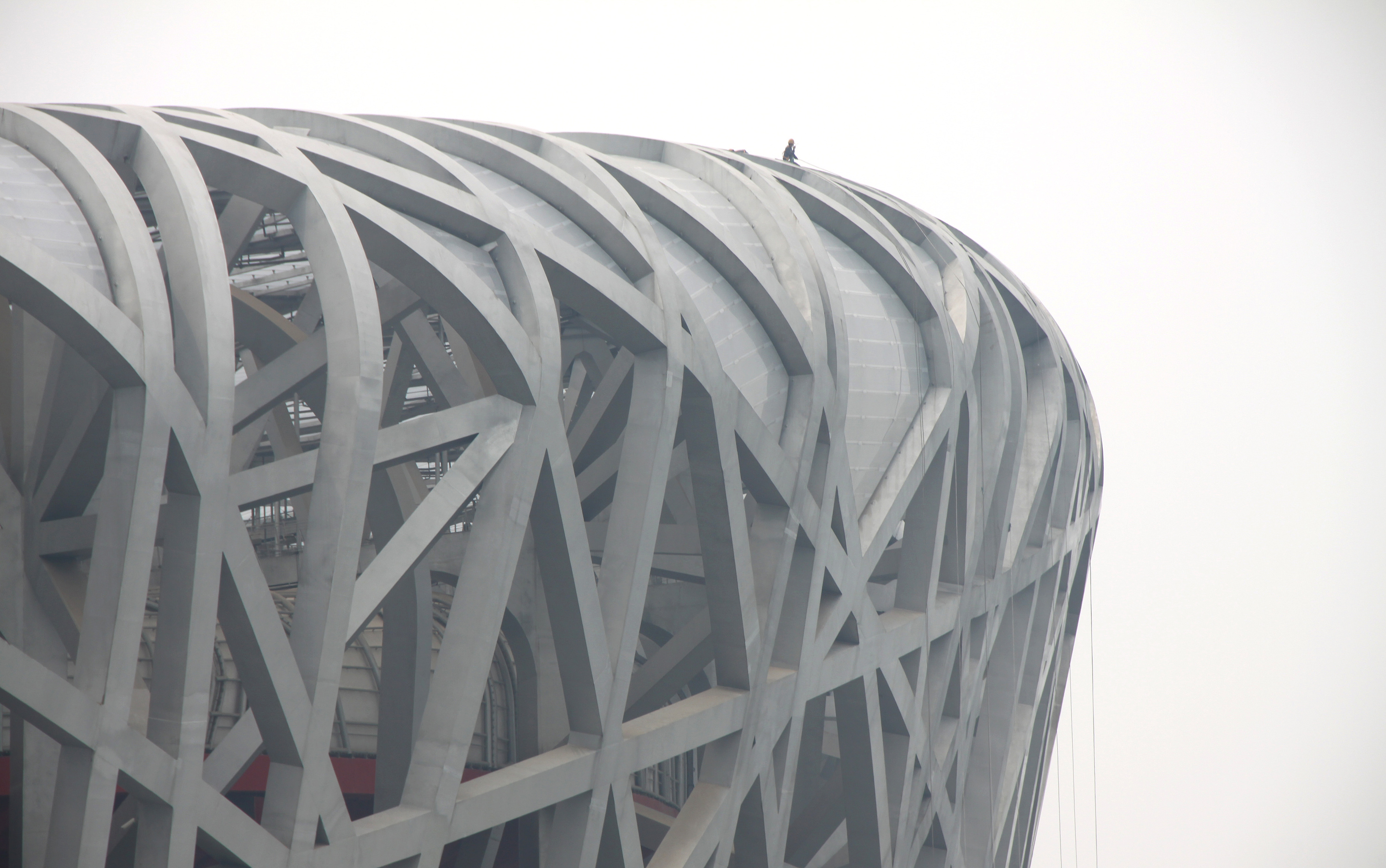 中国鸟巢建筑设计师图片