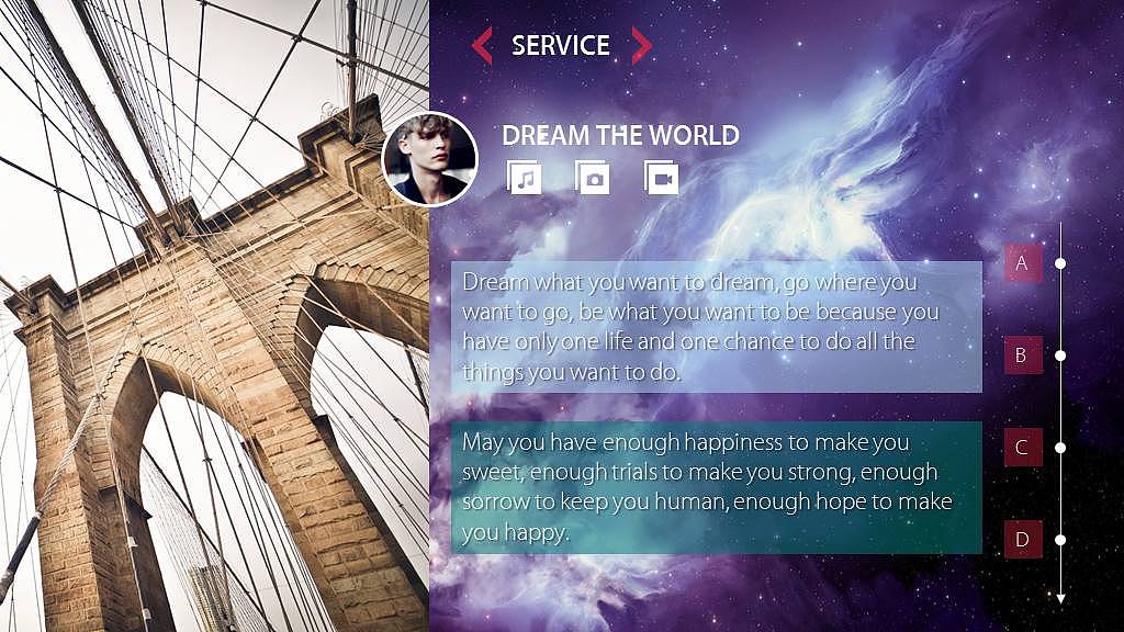 贵族紫星云图文总结汇报模板