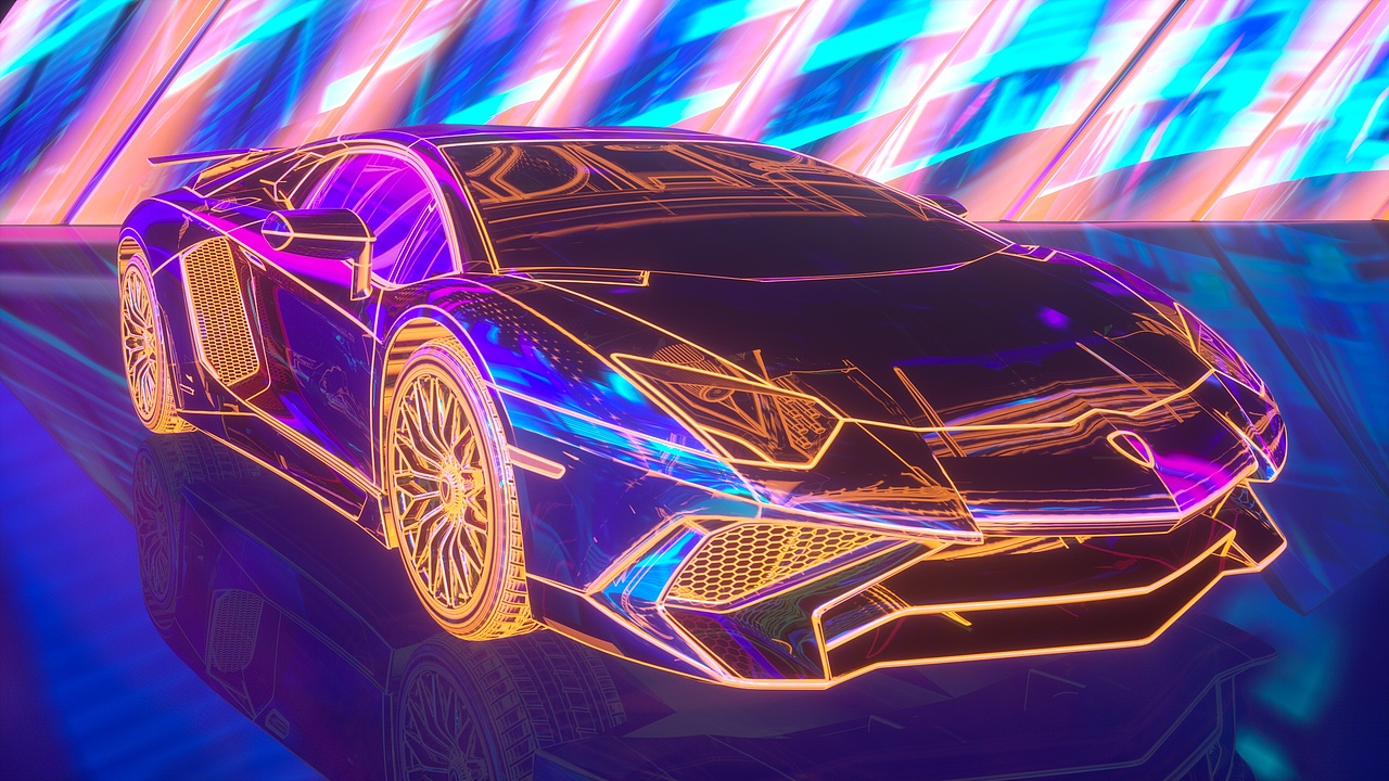 c4d的oc材质练习（简称花里胡哨）