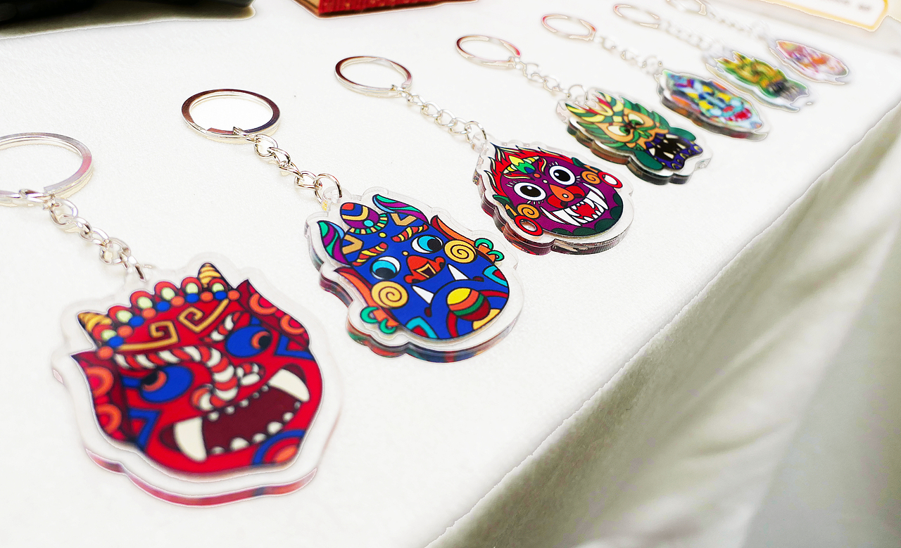 《傩61面》湘西傩面具文创设计