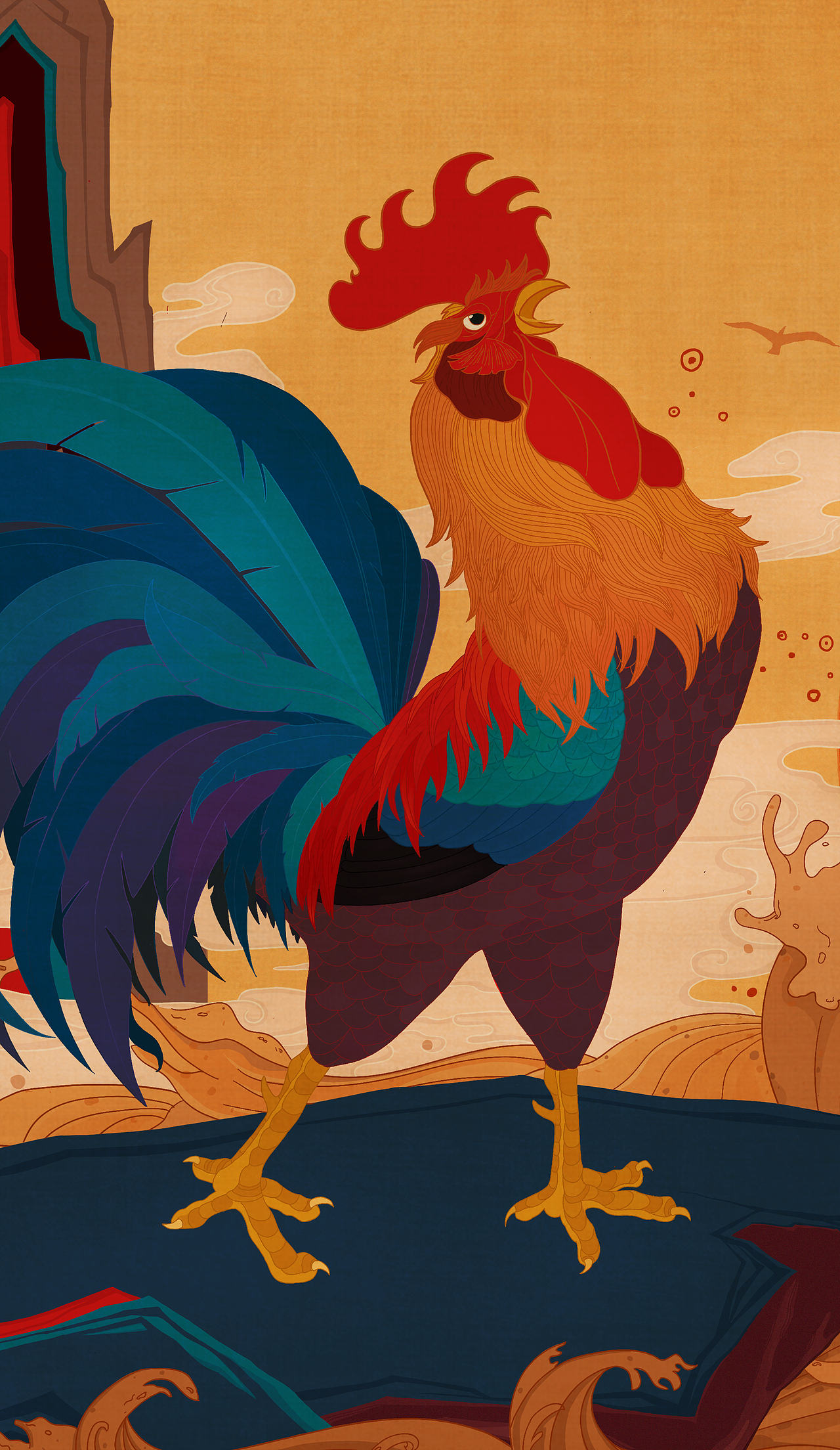 一唱雄鸡天下白