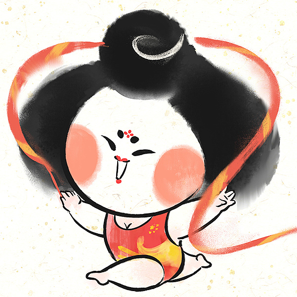 【唐妞】也来参加奥运会啦!