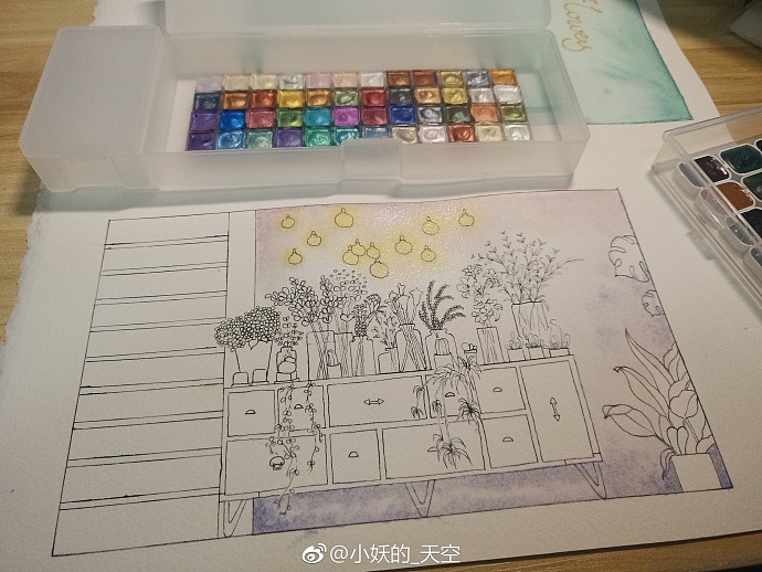 花店（图ZMTI3MzM0NDg4） - 创作习作 - 站酷设计师小妖Sika原创素材 - 站酷ZCOOL