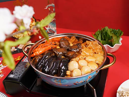 悦栈 金装佛跳墙 盘菜